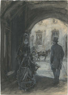 Бехтеев Владимир Георгиевич. Иллюстрация к роману Б. Пруса «Кукла»